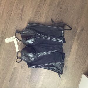 Black Women's Corset Top